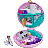 Los mejores  - Polly Pocket Cofre Donut Sorpresa- Muñeca con Accesorios (Mattel GDK82)